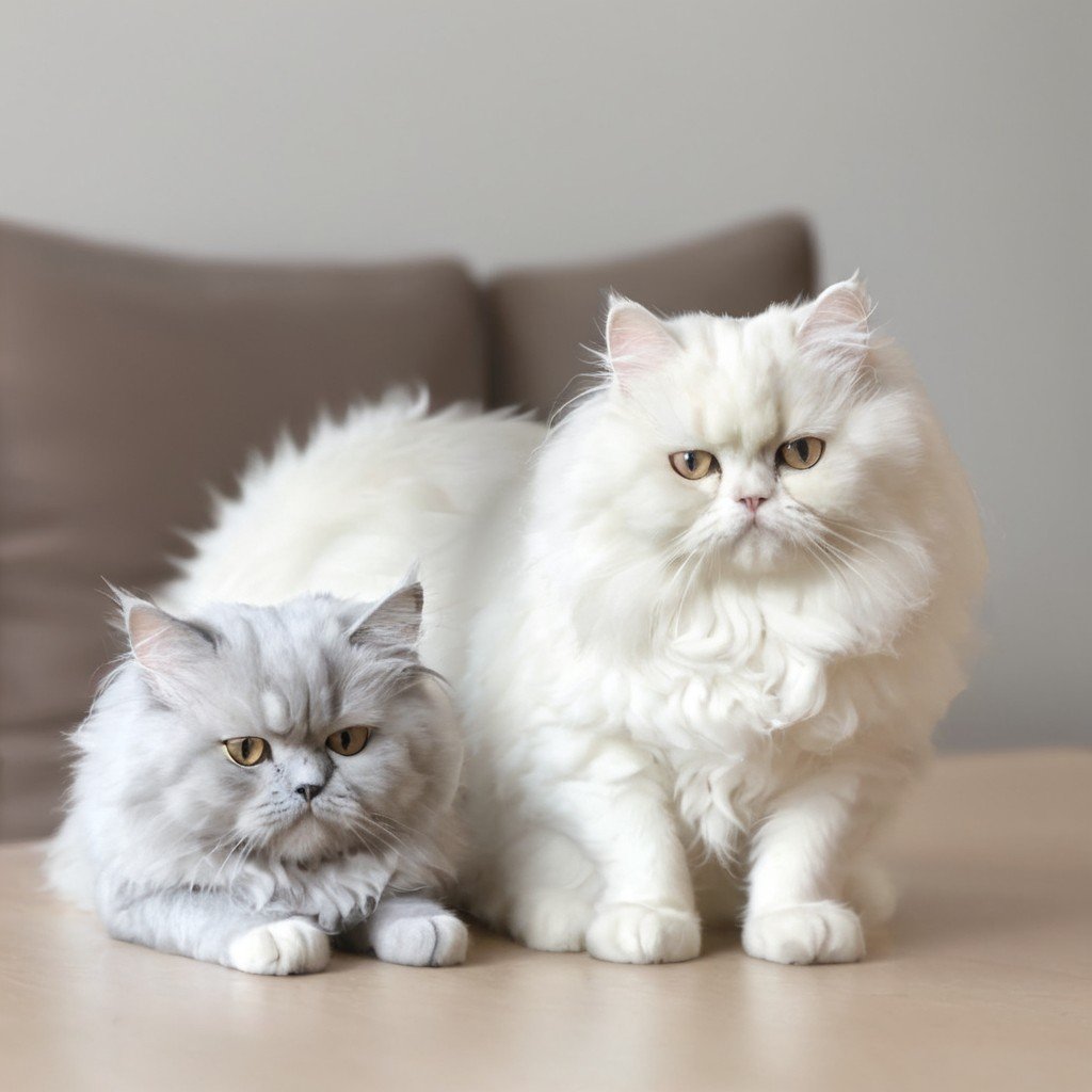 2 Persian Cats